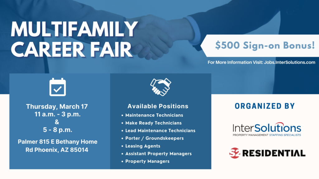 Phoenix Multifamily Career Fair